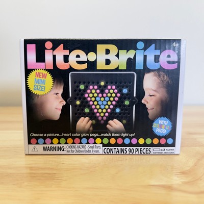 HASBRO Lite-Brite Mini - Light Up Drawing Board 2021 Ages 4+ - Brand New Sealed