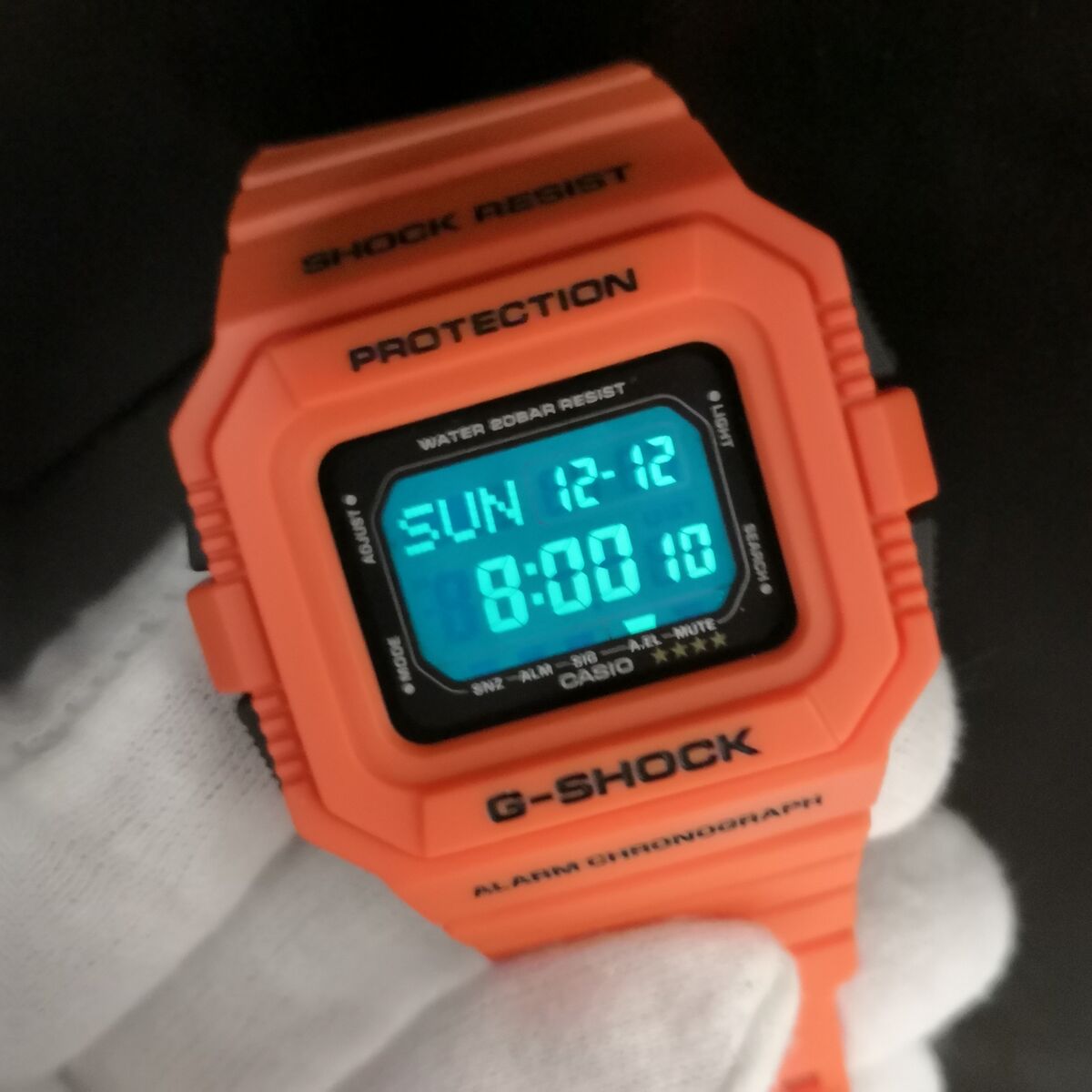 DW-D5500MR-4 Casio G-Shock Rescue Orange Series Digital DW-D5500MR-4 Casio G-Shock Rescue Orange Series Digital