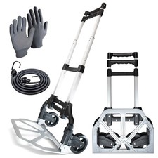 80KG Heavy Duty Folding Sack Truck Portable Hand Truck Hand Industrial Trolley
