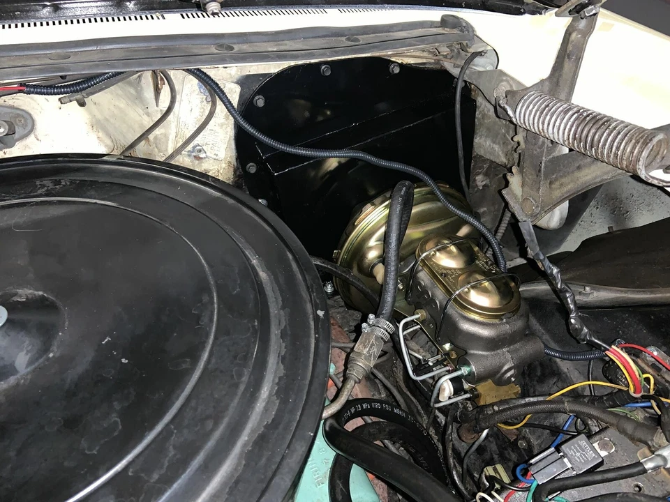 Buick 1958 conversión de freno eléctrico - refuerzo moderno y cilindro maestro 58 G13 Foto 4 de 4
