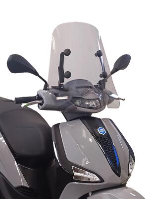 Windshield Liberty 50 Fumè Windshield Fabbri With Mounts For