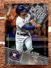 Jose Altuve 2022 Topps 2021 Greatest Hits #21GH-16 Houston Astros
