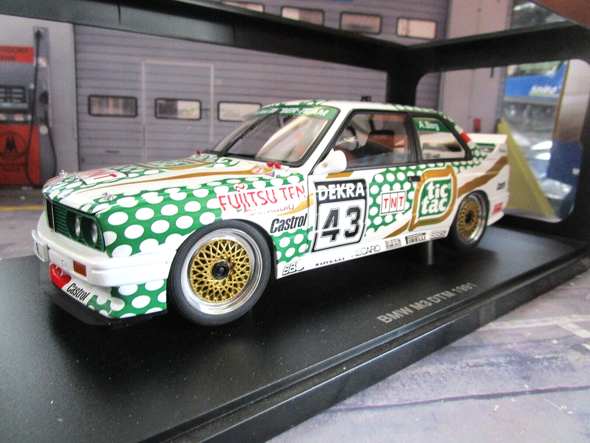 BMW M3 3er E30 DTM 1991 Tic Tac TNT Berg #43 Team Tauber 89147