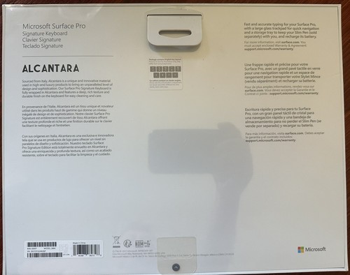 Microsoft Surface Pro Signature Keyboard for Pro X, Pro 8 , Pro 9 Sapphire NEW - 第 2/2 張圖片