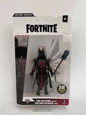 Jazwares Fortnite Solo Mode Core The Ice King Black 4" Action Figure w/Accessory