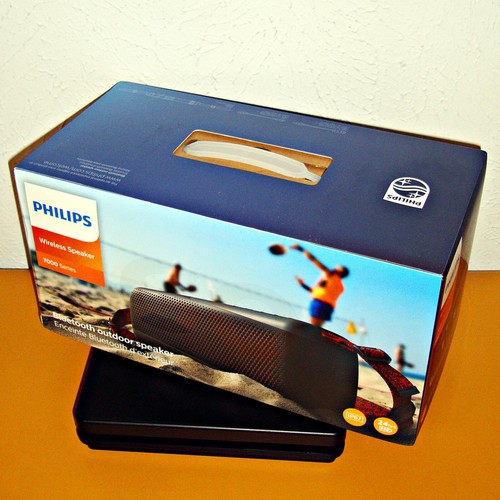 【NEW】PHILIPS S7807 OUTDOOR WIRELESS BLUETOOTH STEREO SPEAKER , IP67 WATERPROOF - Picture 6 of 13
