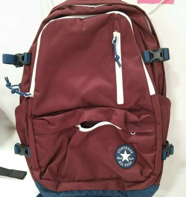 converse backpack burgundy