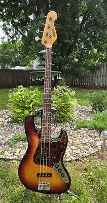 1983 Yamaha Jazz Bass 500 R Sunburst 