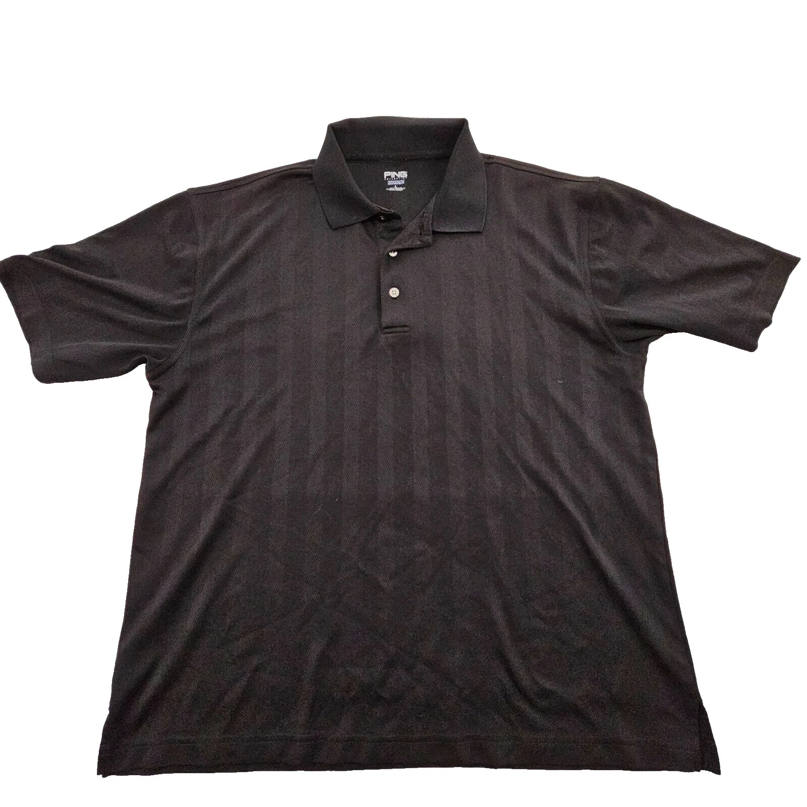 Ping Short Sleeve Black Shirts for Men