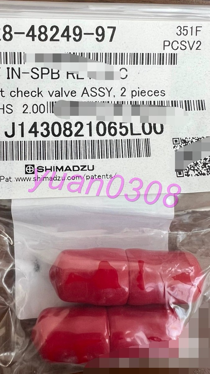 NEW SHIMADZU 228-48249-97 One-way valve DHL Fast delivery | eBay