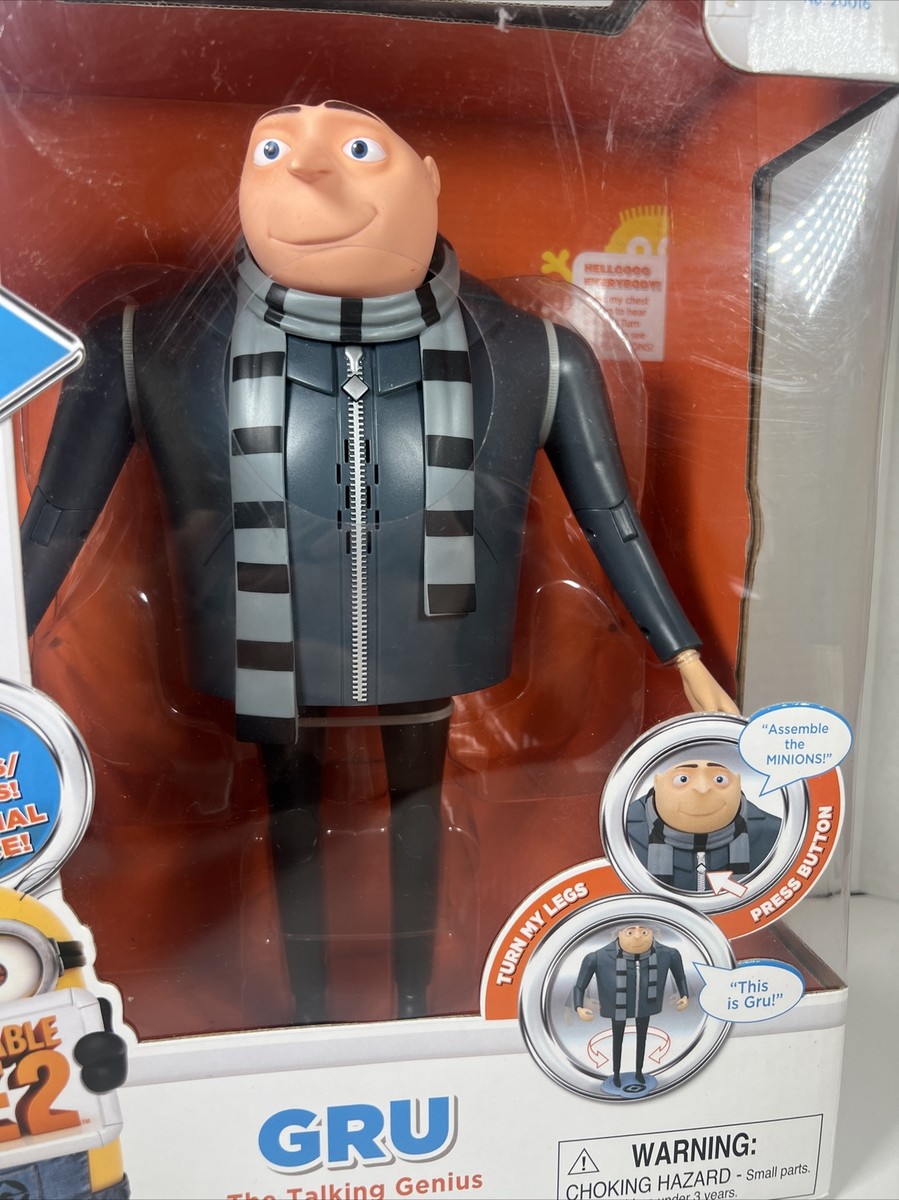 Despicable Me 2 Gru The Talking Genius Action Figure 11