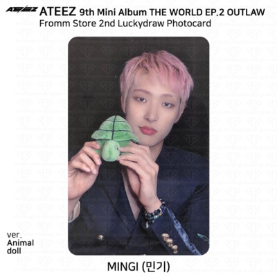 ATEEZ THE WORLD EP.2 OUTLAW Fromm Store 2nd Lucky Draw ATEEZ THE WORLD EP.2 OUTLAW Fromm Store 2nd Lucky Draw