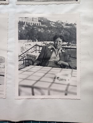 AZ813 Foto um 1955 Souvenirs de Nice - Rock Beach - animiert