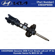 54650P6000 Genuine OEM Front Struts Left LH 1P for Hyundai Santa Fe MX5 24-26