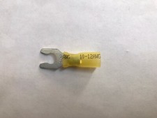 Hillsdale 40241 Heat Shrink 12-10 Gauge 1/4" Snap Spade 100 Pack Made in the USA