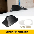 Carbon Fiber Shark Roof Fin Car Antenna Aerial FM/AM AUTO Radio Signal Universal