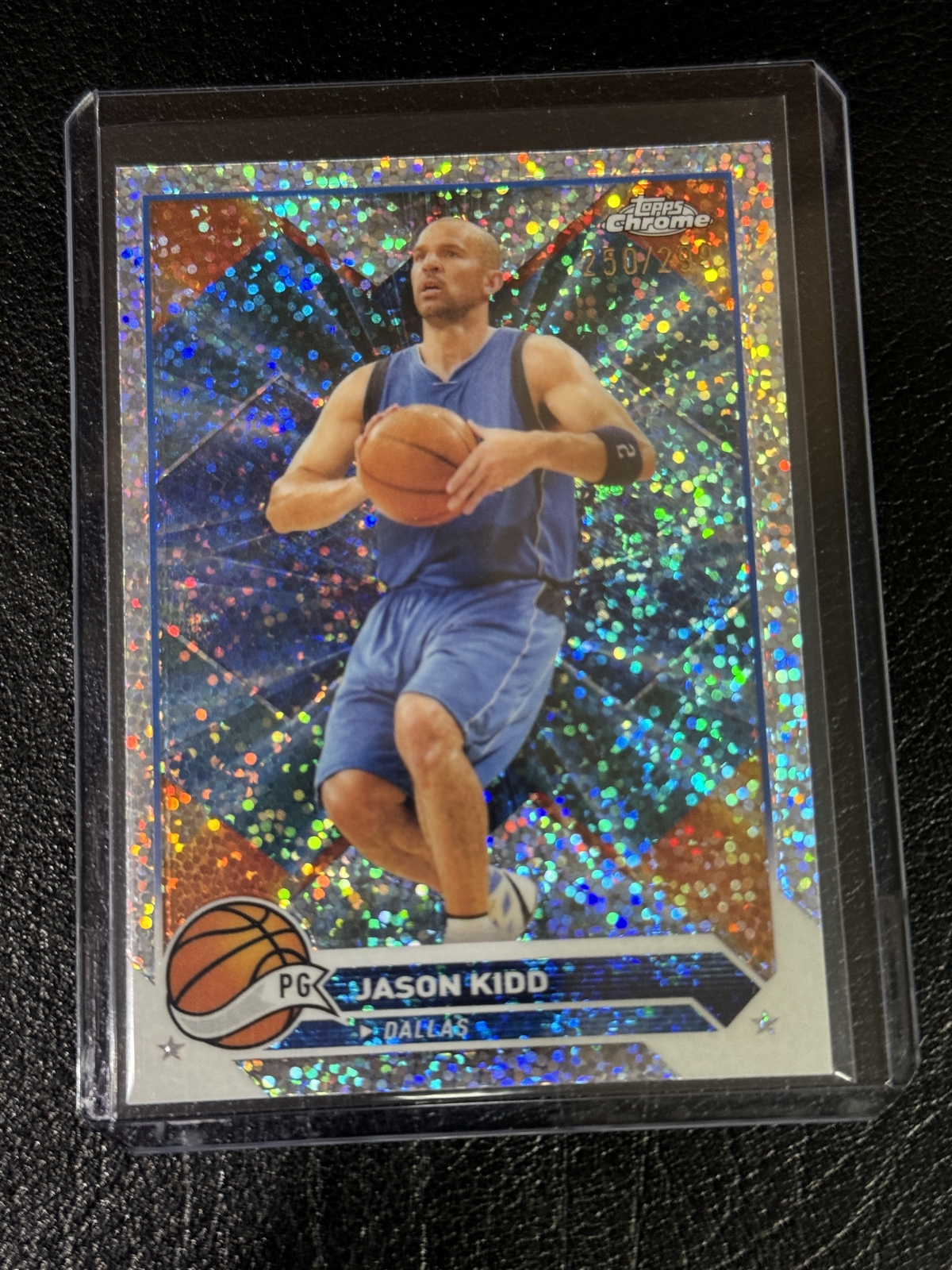 2023 Topps Chrome Basketball Jason Kidd Speckle /299