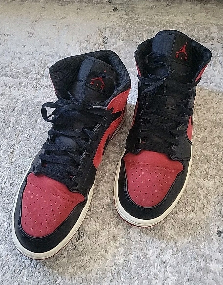 Nike Air Jordan 1 Mid Banned 2018 Size 12 | eBay display picture 3