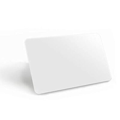 200 tarjetas de identificación en blanco (blancas) Tarjetas de PVC CR80 30 Mil