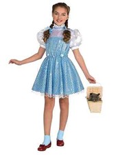 Wizard of Oz Girls Dorothy Costume with Sequin Dress  Hair Bows