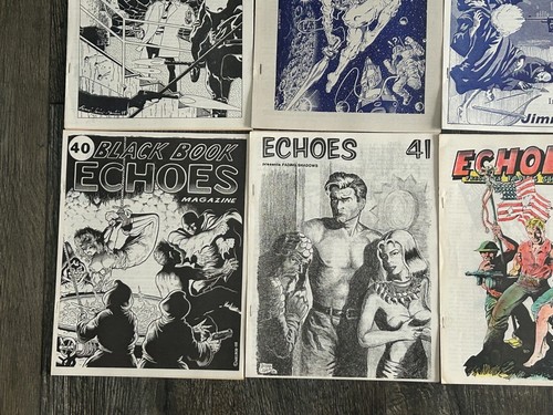 ECHOES Pulp Fanzine Magazine #40-49 10pc Lot 1988 1989 1990 Fading Shadows - Picture 2 of 8