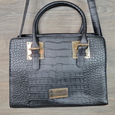 Andrew Marc New York Women's Purse L Black Tote Crossbody