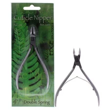 Cuticle Nipper Double Spring - Full Jaw by Satin Edge for Unisex - 4 Inch Cut...