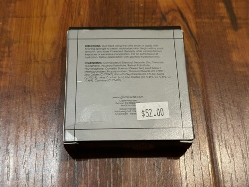 Glo Minerals GloPressed Pressed Base Foundation 0.35 Oz. 10g - Cocoa Dark - Picture 2 of 4