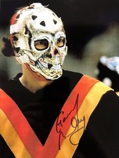 Gary BROMLEY Signed 8x10 Photo! VANCOUVER CANUCKS GOALIE! W/COA
