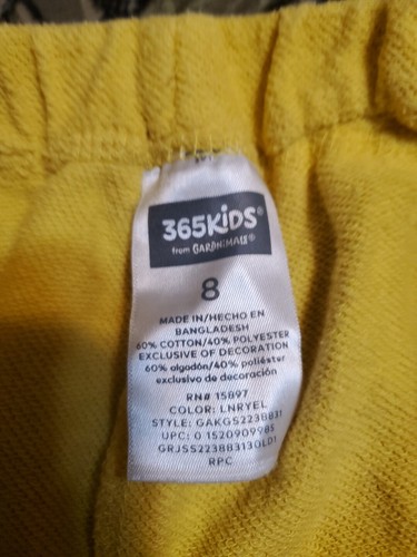 365 Kids From Garanimals Girl's Shorts Size 8 V3 - Picture 3 of 3