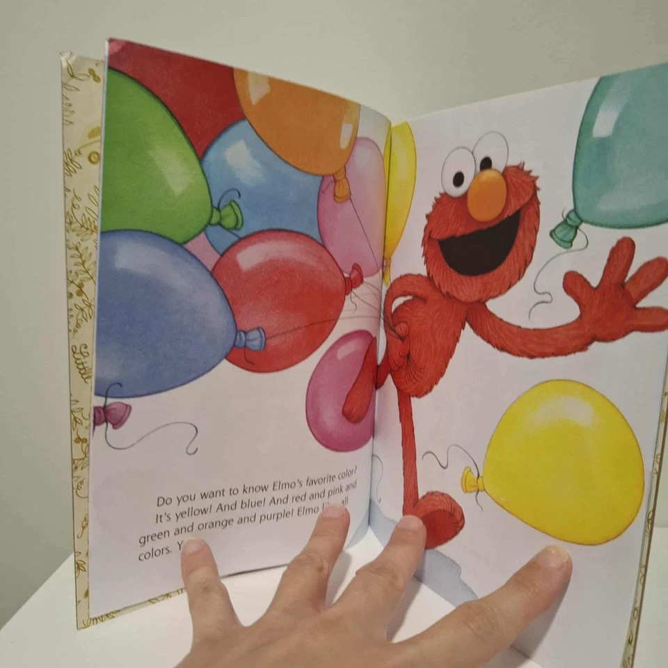 My Name is Elmo - 2013 - Pequeño libro dorado vintage - En muy buena condición Foto 4 de 4