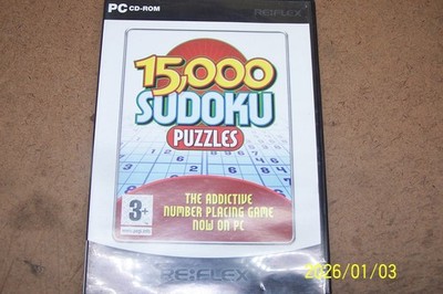 15,000 Sudoku Puzzles