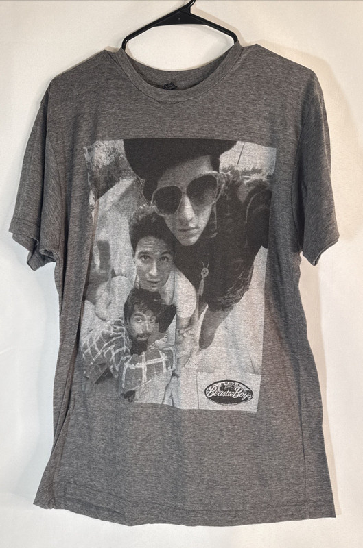 Beastie Boys Heather Gray Short Sleeve T-Shirt Size L