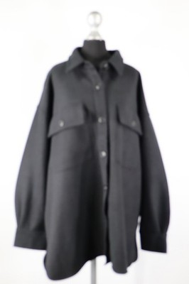 Firetrap schwarzer Kurzmantel Herbst/Winter Gr.46/L rein Polyester