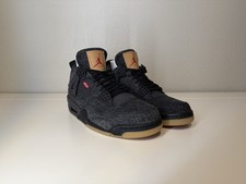 Jordan x Levi's Air Jordan 4 Retro Black Denim Men's 2018