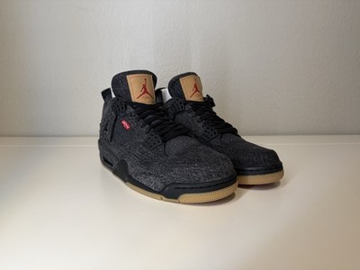 Levi's x Air Jordan 4 Retro 'Denim' 2018 SKU A02571 401 - Size 10 - New in Box