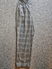 Women's dress Slacks Nine West  Straight Leg Size 14 Plaid With Pockets