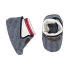 Juddlies Organic Cottage Slippers 0–4m Soft Newborn Shoes NEW