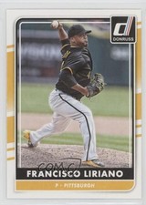 2016 Panini Donruss Francisco Liriano #124 3e3
