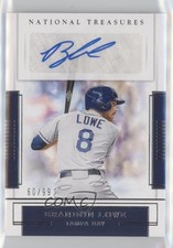 2020 Panini National Treasures Signatures 60/99 Brandon Lowe #S-BL Auto 0ea4