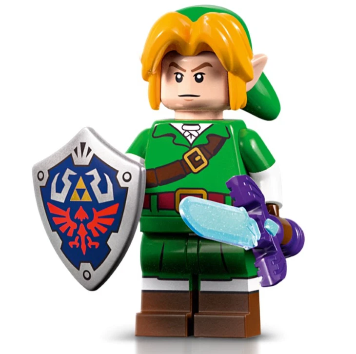 LEGO The Legends of Zelda Minifigur - loz002 - Link - aus 77093 - Bild 1 von 1