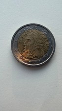 2 Euro Coin Italy 2002 Dante Alighieri