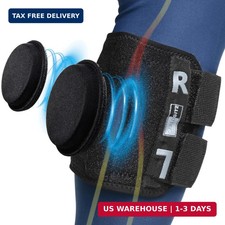 Sciatica Pain Relief Brace, Sciatic Nerve Pain Relief Device w/Dual Movable Pres