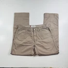 Mountain Khakis Pants Slim Fit Beige Brown Outdoor Men’s Size 35x32