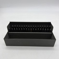 C.H. HANSON 20624 Steel Stamp Alphabet Letter and Number Set 1/8"