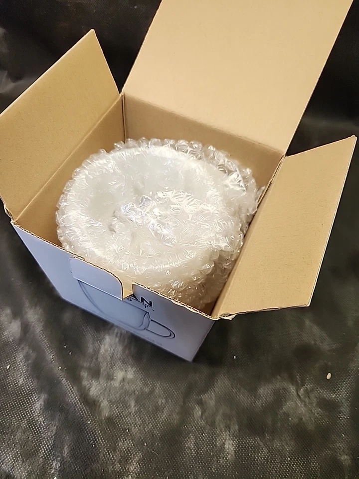 Taza de té de vidrio aislante de doble pared con mango de 16 oz Foto 2 de 4