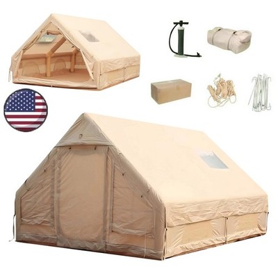 Extra Large 12 Person Cabin Tent 1 Room Waterproof Family Camping Tent