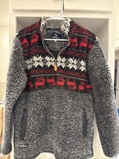 simply southern fleece pullover quarter Zip Small
