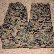 2 Marine Corps USMC Woodland MARPAT Camo MCCUU Combat Pants Trousers Medium Reg