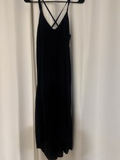 Forever 21 dress size small black buttoned Women’s